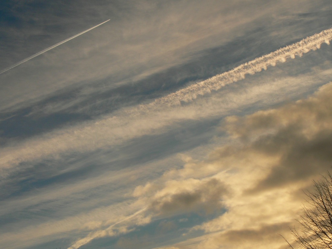 UK chemtrail corridor...