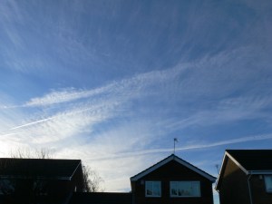 uk chemtrail a.m. 25th Jan 2019