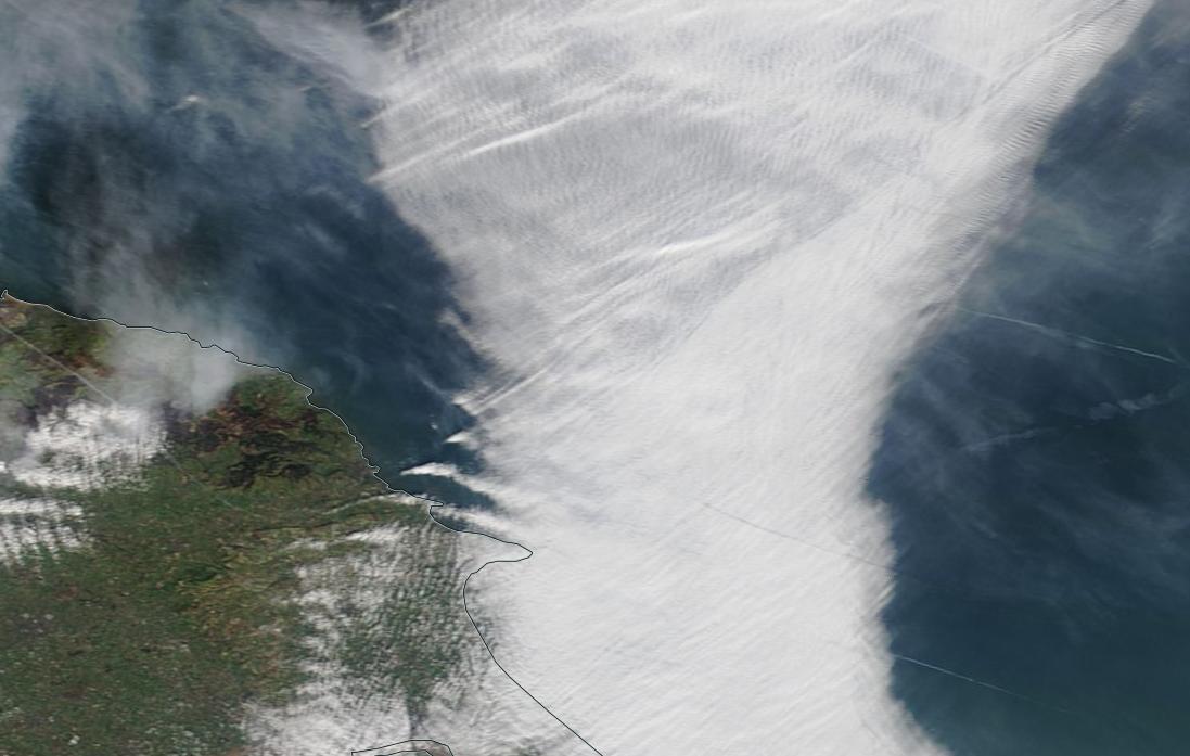 chemtrail Flamborough Head and Bridlington Saturday Feb 23rd 2019 ... https://go.nasa.gov/2IwkZtO