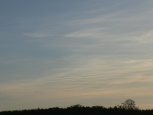 chemtrail vast broad corridor p.m. NE England central Pennine flightpath.