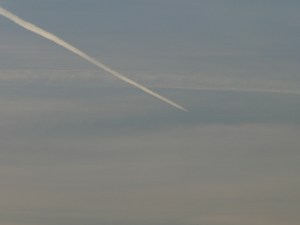 chemtrail vast broad corridor p.m. NE England central Pennine flightpath.