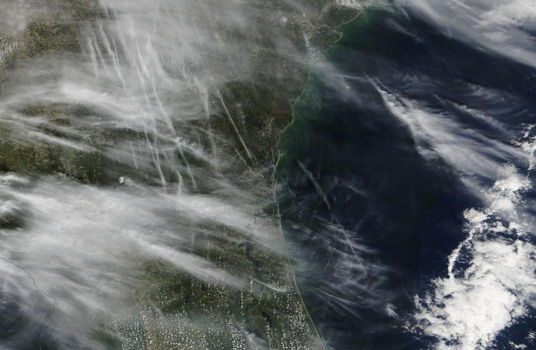 Jacksonville FL chemtrail 9th March 2019 ... https://go.nasa.gov/2Hbwk0L