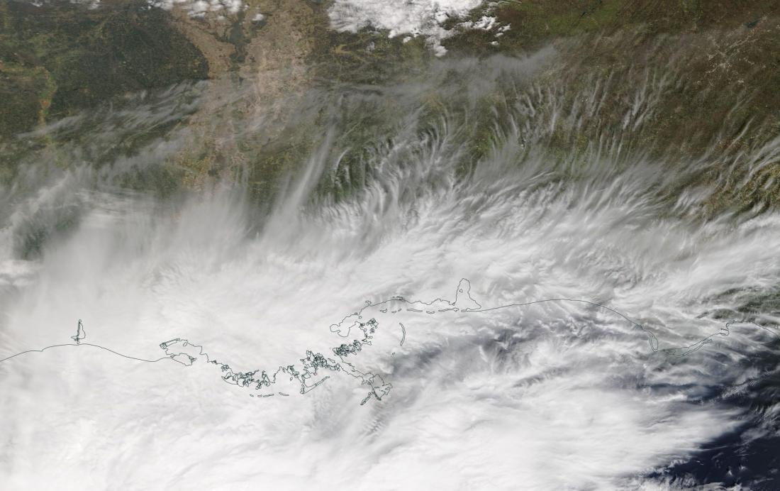 chemtrail southern states 18th March 2019 ... https://go.nasa.gov/2HrU8hn