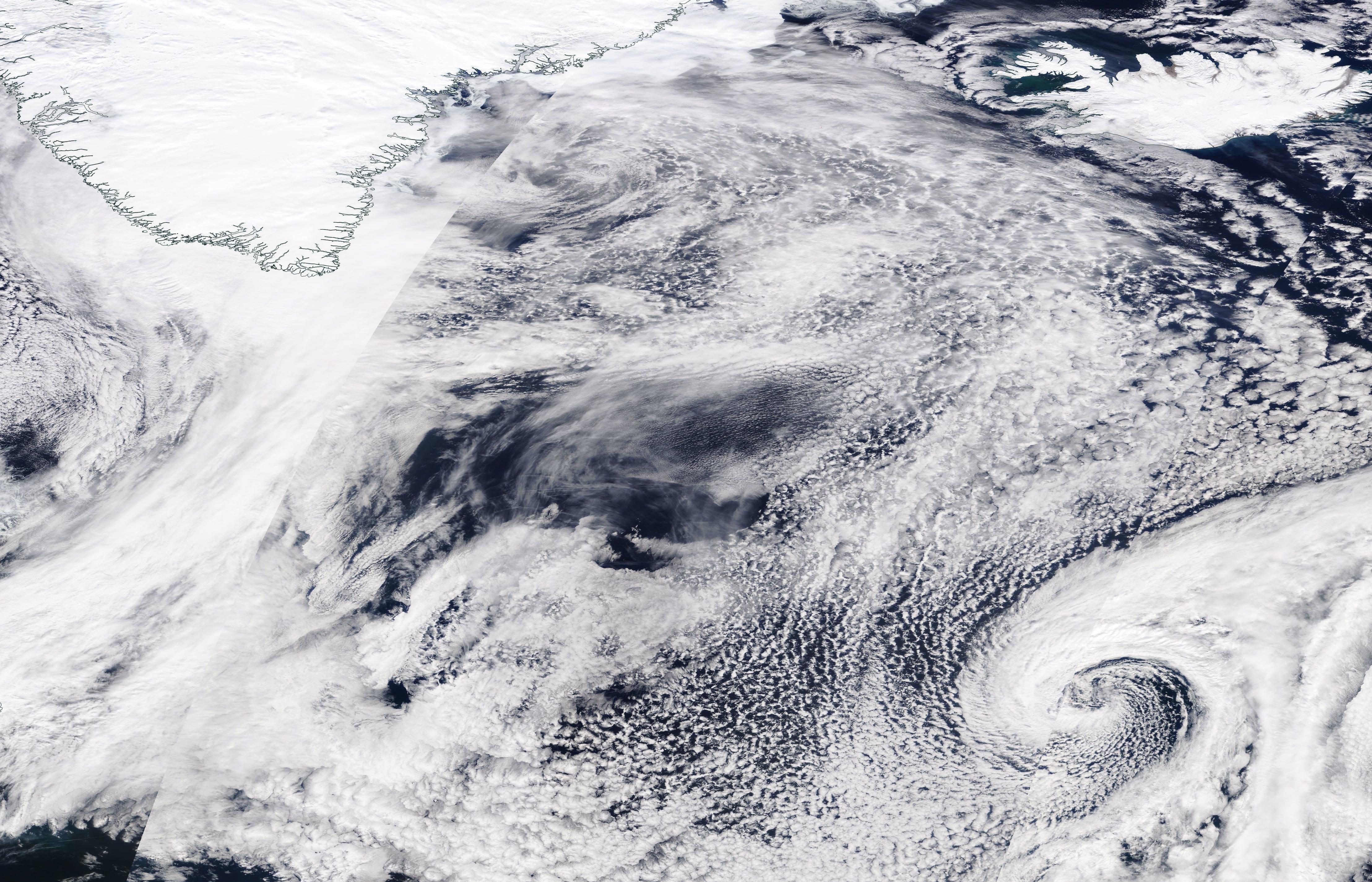 chemtrails North Atlantic Sat 30th March 2019 geo-engineering. https://go.nasa.gov/2uCT8hG