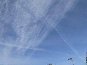 chemtrail northern England 23 March 2019 Saturday morning 09:09 hrs