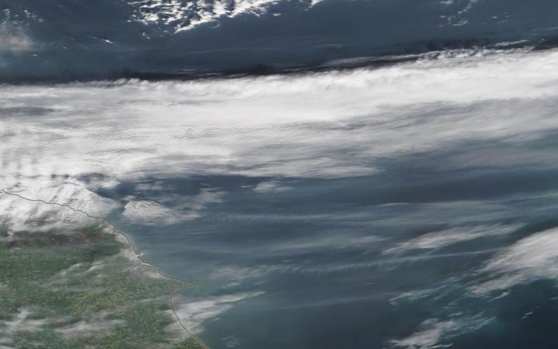 chemtrail geoengineering North Sea 24 April 2019 ... https://go.nasa.gov/2IW8oyB