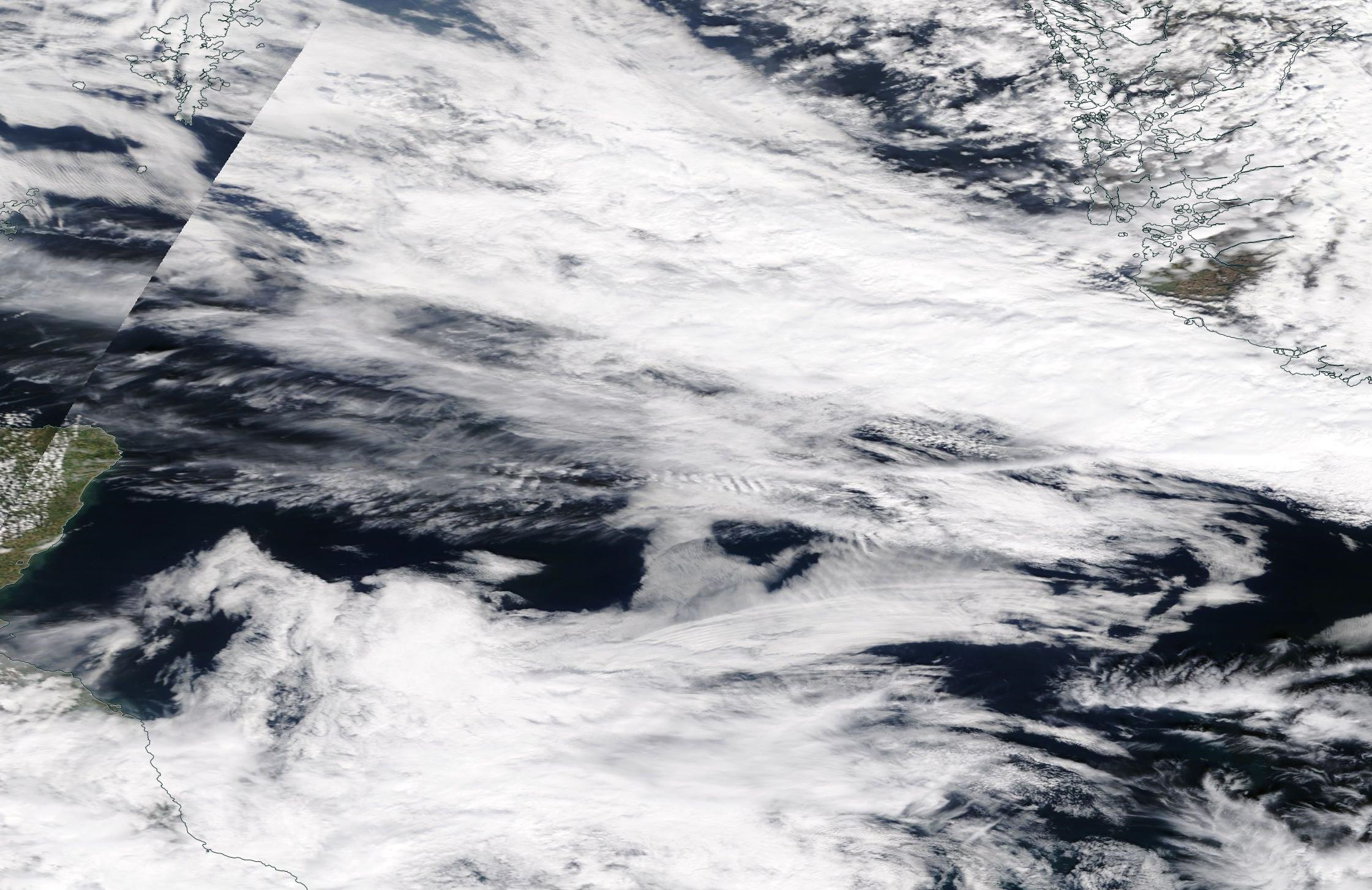 chemtrail geoengineering North Sea