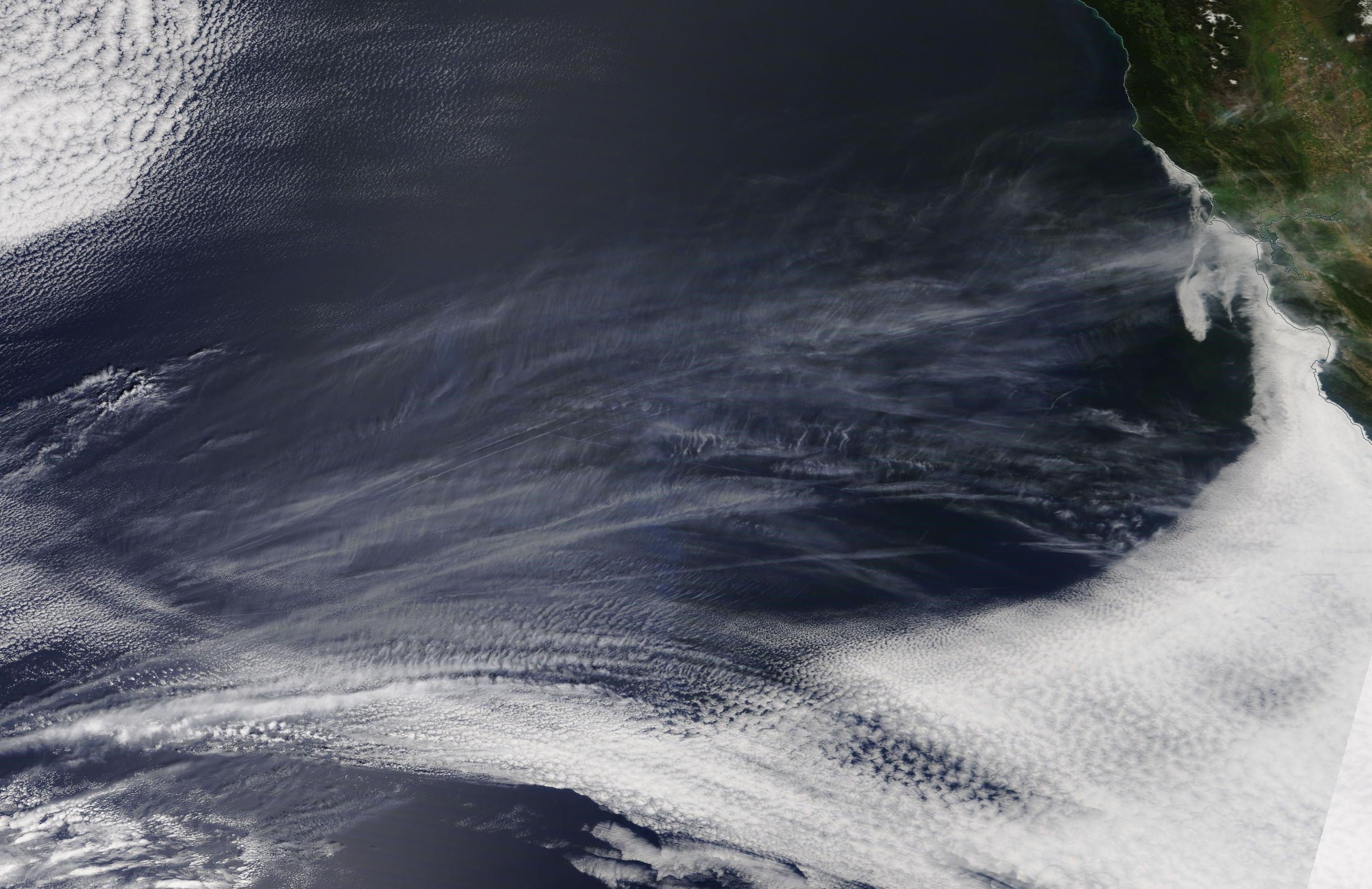 chemtrail geoengineering San Francisco Friday 26 April 2019 ... chemtrail geoengineering above California 26 April 2019 ... https://go.nasa.gov/2IVWODA