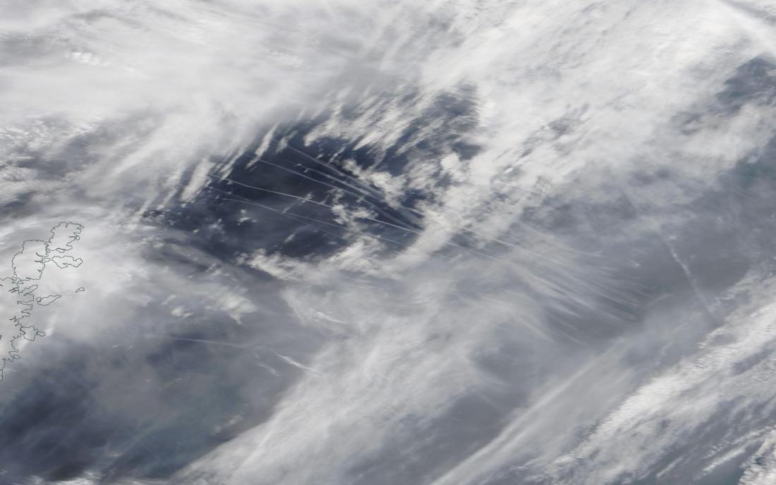 chemtrail geoengineering sea area Viking Saturday 20th April 2019 ... https://go.nasa.gov/2UvktwQ