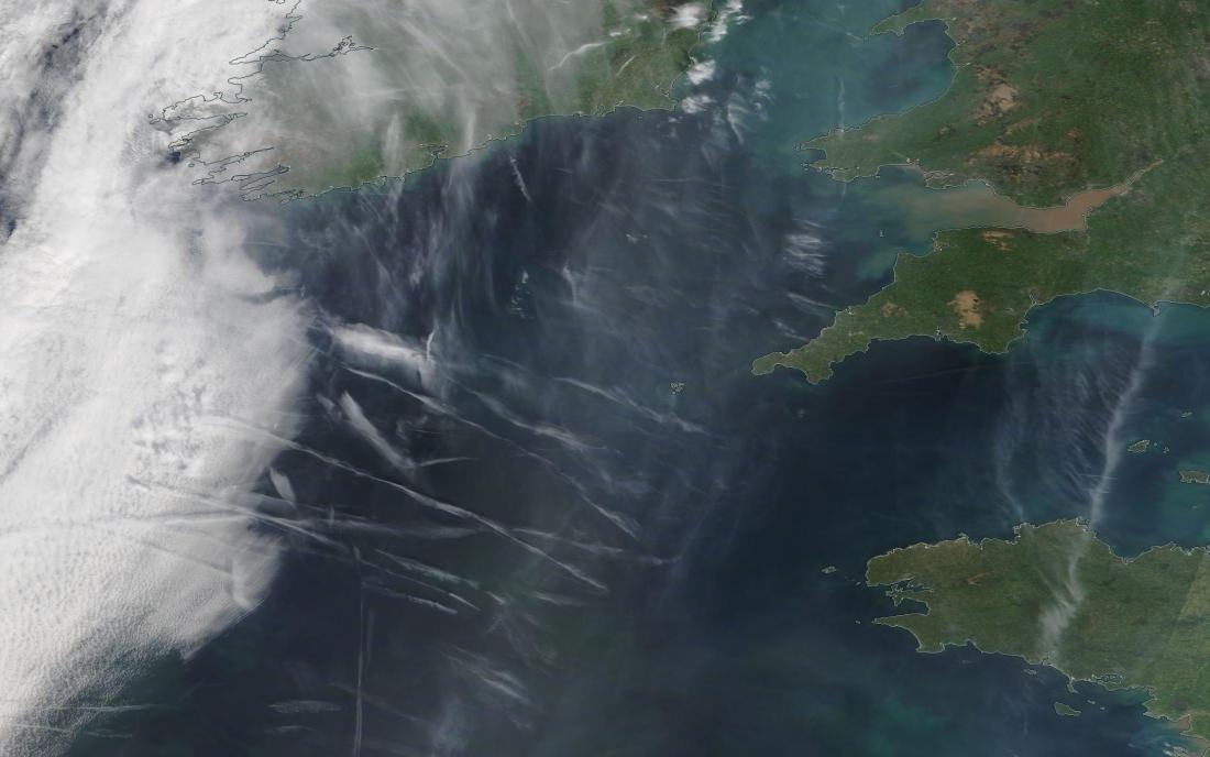 chemtrail geoengineering southern Ireland Easter Saturday 20th April 2019 ... https://go.nasa.gov/2UMICUR