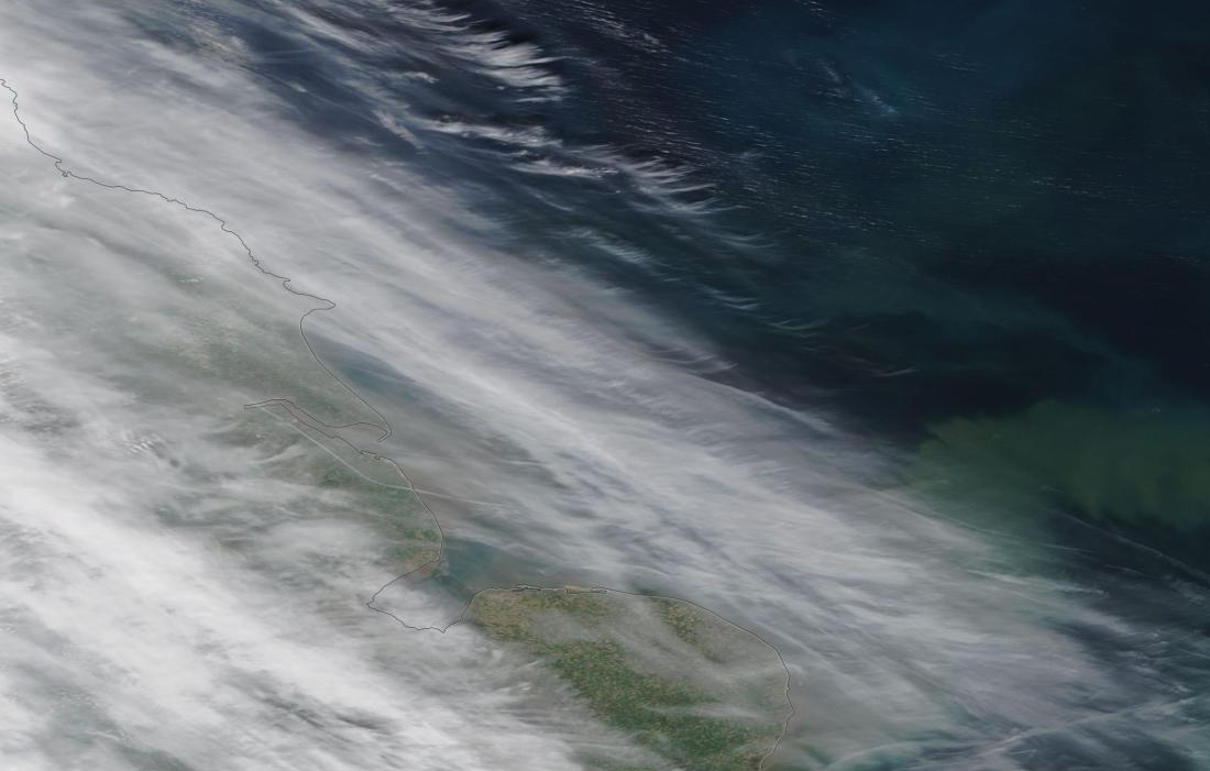 chemtrails Eastern England, Humber 16th April 2019 ... https://go.nasa.gov/2Ggvqxf