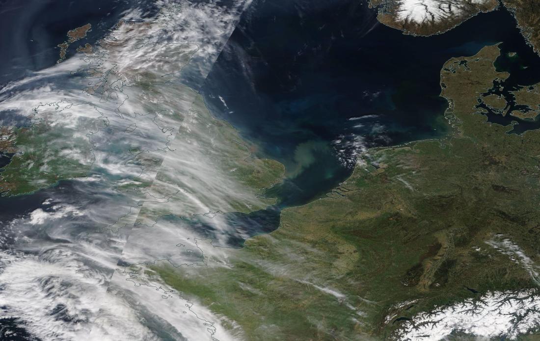 geoengineering chemtrails UK 18th April 2019 ... https://go.nasa.gov/2Umbm1r