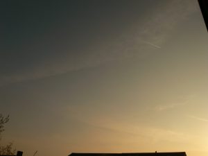 chemtrail geoengineering NE UK Thursday 18th April 2019
