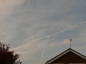 chemtrail geoengineering NE UK a.m. period .. 19th April 2019