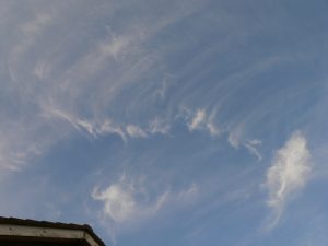 chemtrail geoengineering NE UK a.m. period .. 19th April 2019