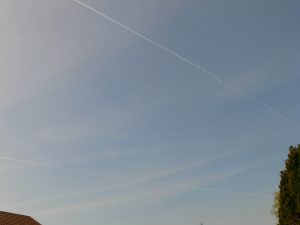 chemtrail geoengineering NE England Saturday 20th April 2019