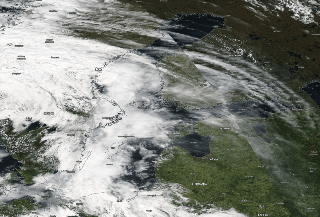 Baltic, Estonia,  May 19 2019 chemtrail geoengineering ... https://go.nasa.gov/2JTgA31