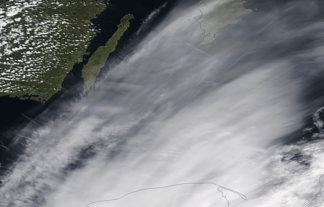 Baltic Sea, Oland, Gdansk chemtrails geoengineering Sunday 12 May 2019 ... https://go.nasa.gov/2E4JQ37