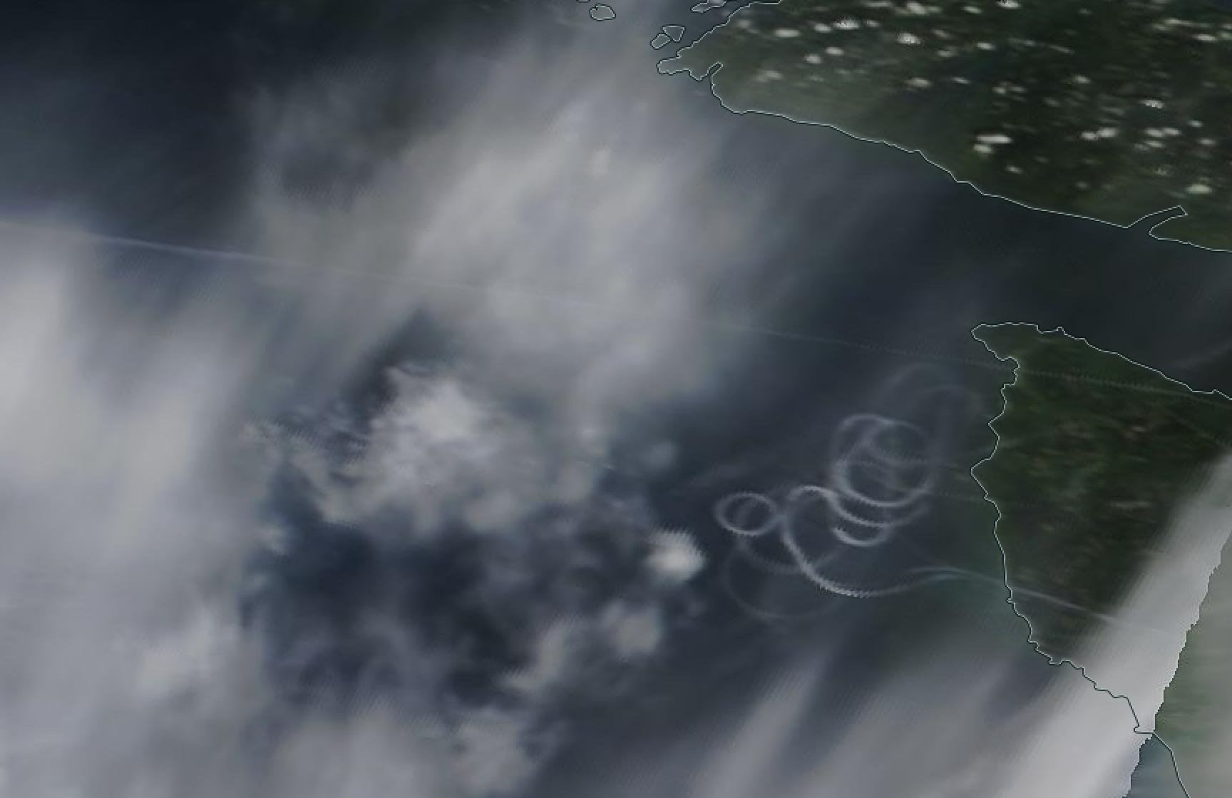 Cape Flattery, Neah Bay, Vancouver, chemtrail geoengineering 15 May 2019 ...https://go.nasa.gov/2JPJdhT