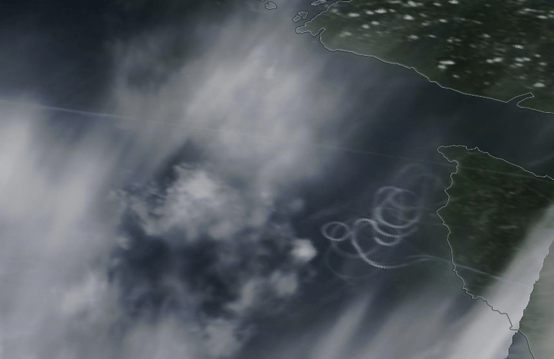 Cape Flattery, Neah Bay, Vancouver, chemtrail geoengineering 15 May 2019 ...https://go.nasa.gov/2JPJdhT