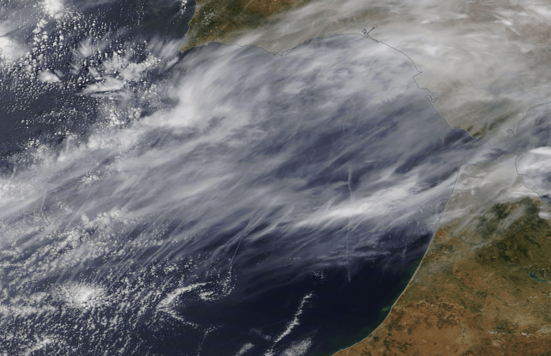 Gibralter chemtrails geoengineering May 17 2019 ... https://go.nasa.gov/2JOFwce