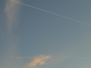 chemtrail geoengineering north east England early evening 6 May 2019