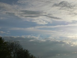 chemtrail geoengineering north east England 20th May 2019 ie chemtrails in corridor fashion, trending SE/NW.