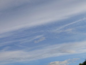 chemtrail geoengineering north east England 20th May 2019 ie chemtrails in corridor fashion, trending SE/NW.