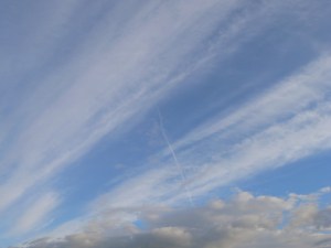 chemtrail geoengineering north east England 20th May 2019 ie chemtrails in corridor fashion, trending SE/NW.