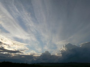 chemtrail geoengineering north east England 20th May 2019 ie chemtrails in corridor fashion, trending SE/NW.
