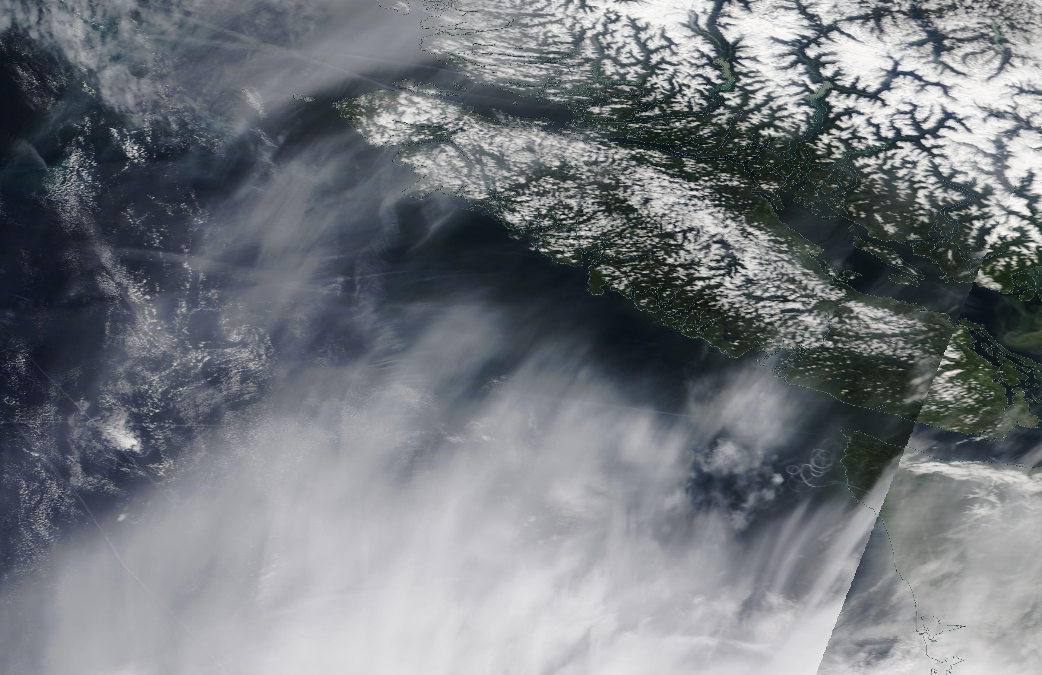 Vancouver chemtrail geoengineering 15 May 2019 ... https://go.nasa.gov/2JS8yrx