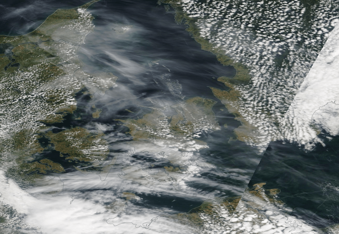 Denmark, Copenhagen chemtrails geoengineering Wednesday 17 July 2019