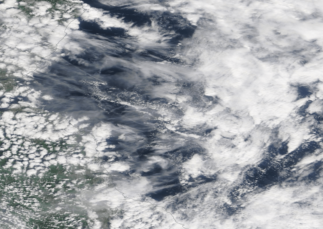 North Sea chemtrails 12 Aug 2019    https://go.nasa.gov/2OUtH8p