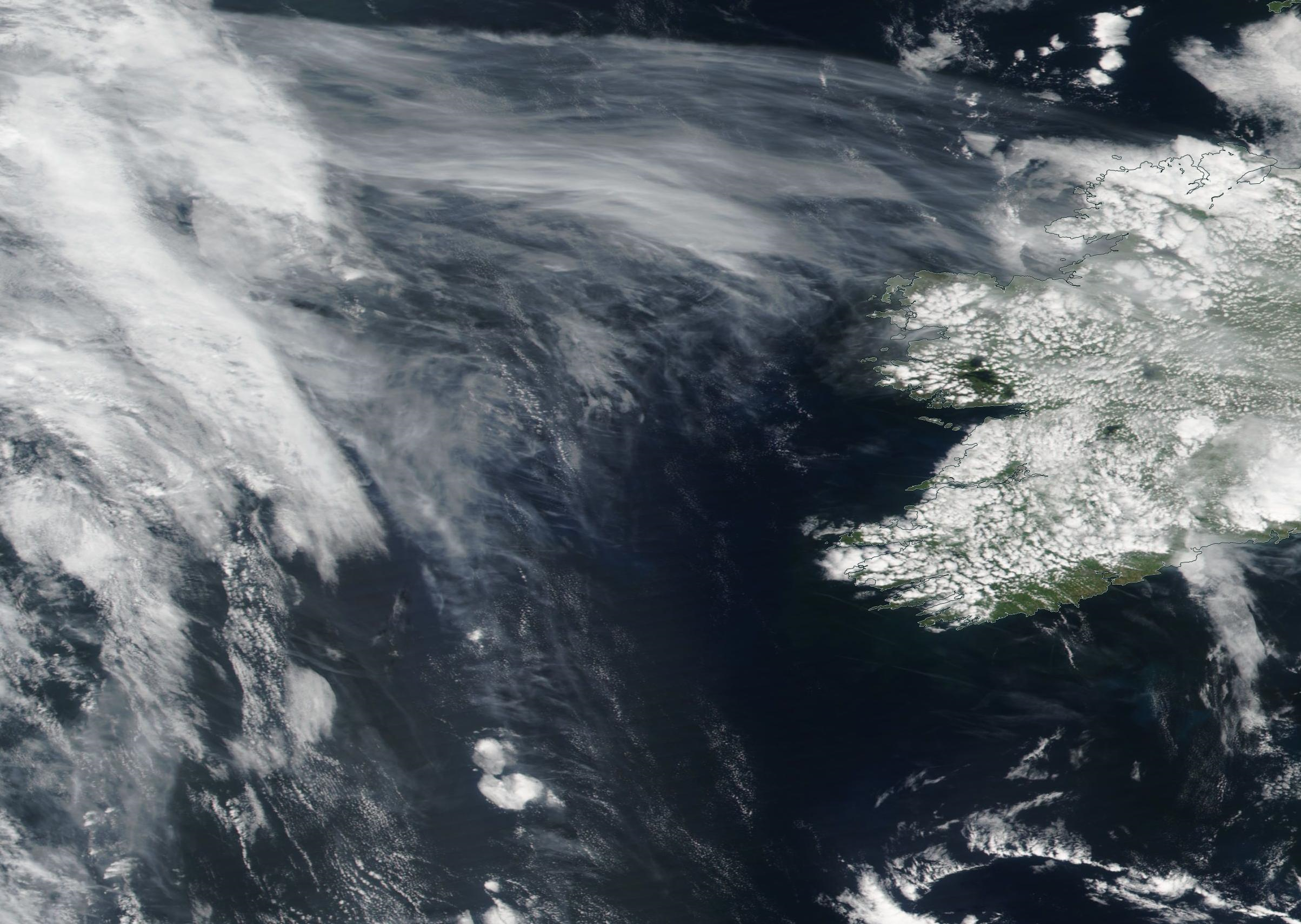  Rockall, Shannon, North Atlantic chemtrail geoengineering 1 Aug 2019  https://go.nasa.gov/2OLQ4gm