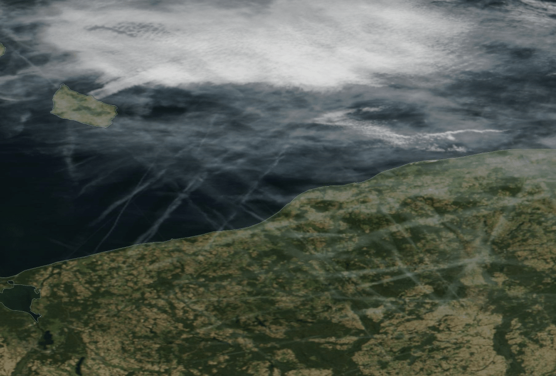 Koszalin chemtrails. Sun 22 Sept 2019.  https://go.nasa.gov/30cQTTX