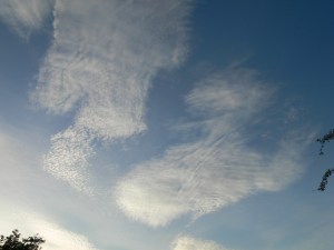 Chemtrail pictures UK September 2019