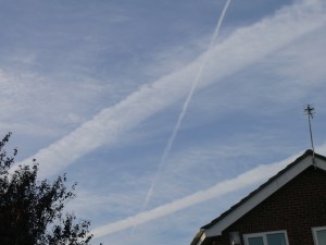 Chemtrail pictures UK September 2019