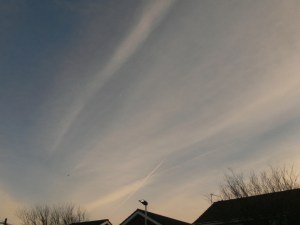 Chemtrail pics NE England Jan 2020.