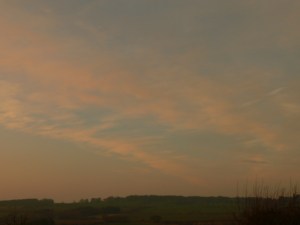 7th Feb NE England chemtrail geoengineering, chemtrail turned off once it hits end of existing haze / assumed chemtrail.