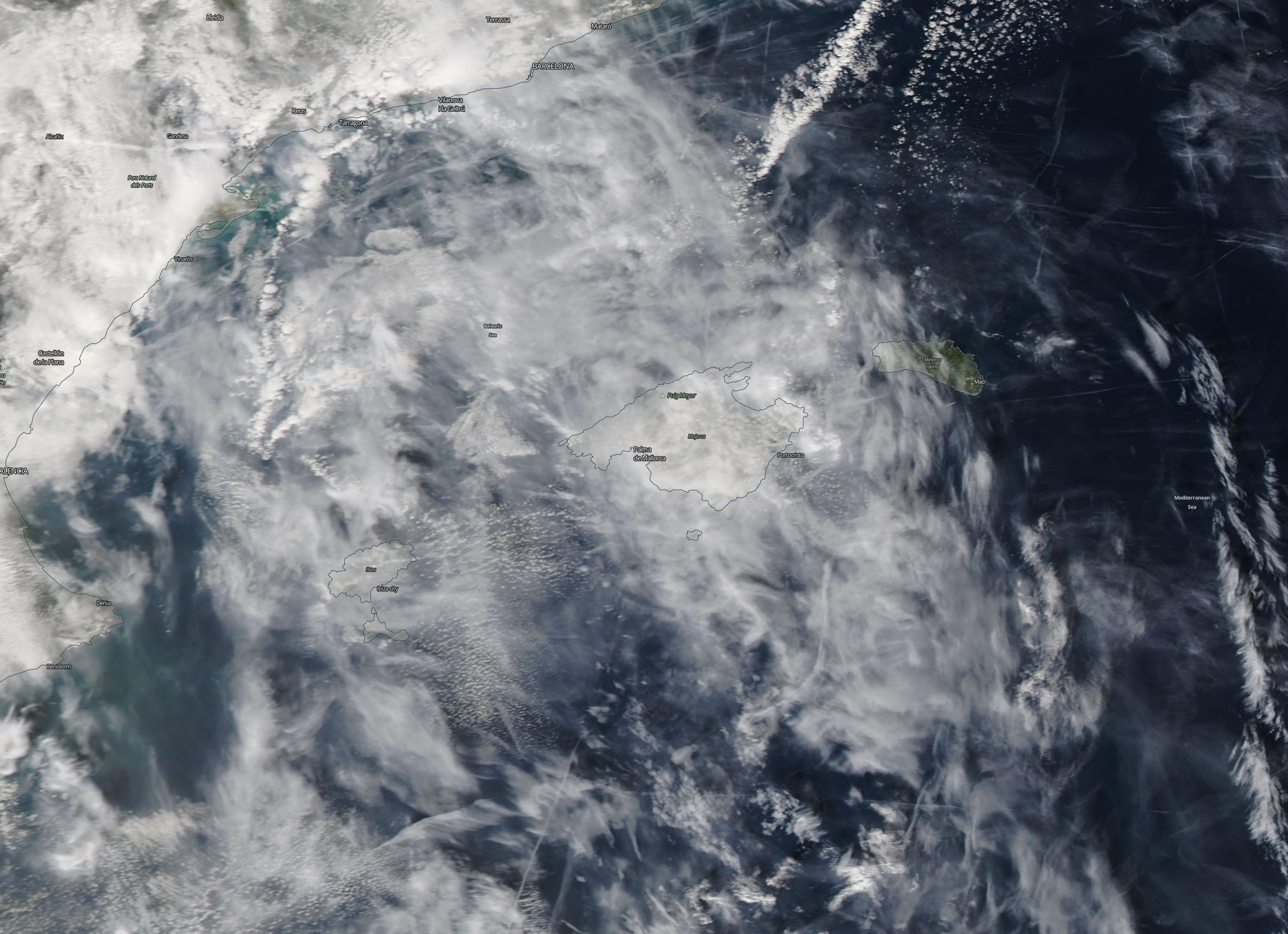 Valencia, Barcelona, Ibiza chemtrails 7 Feb 2020 ... https://go.nasa.gov/39raBfy